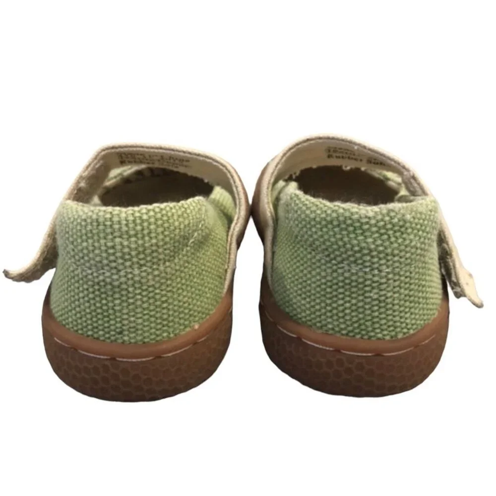 Livie & Luca Sz 4 Green Carta II Mary Jane Shoes
